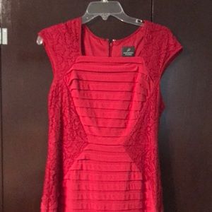 Red Maternity Dress